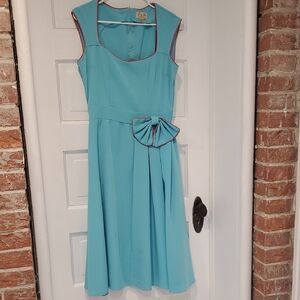 Lindy Bop Blue Swing Dress